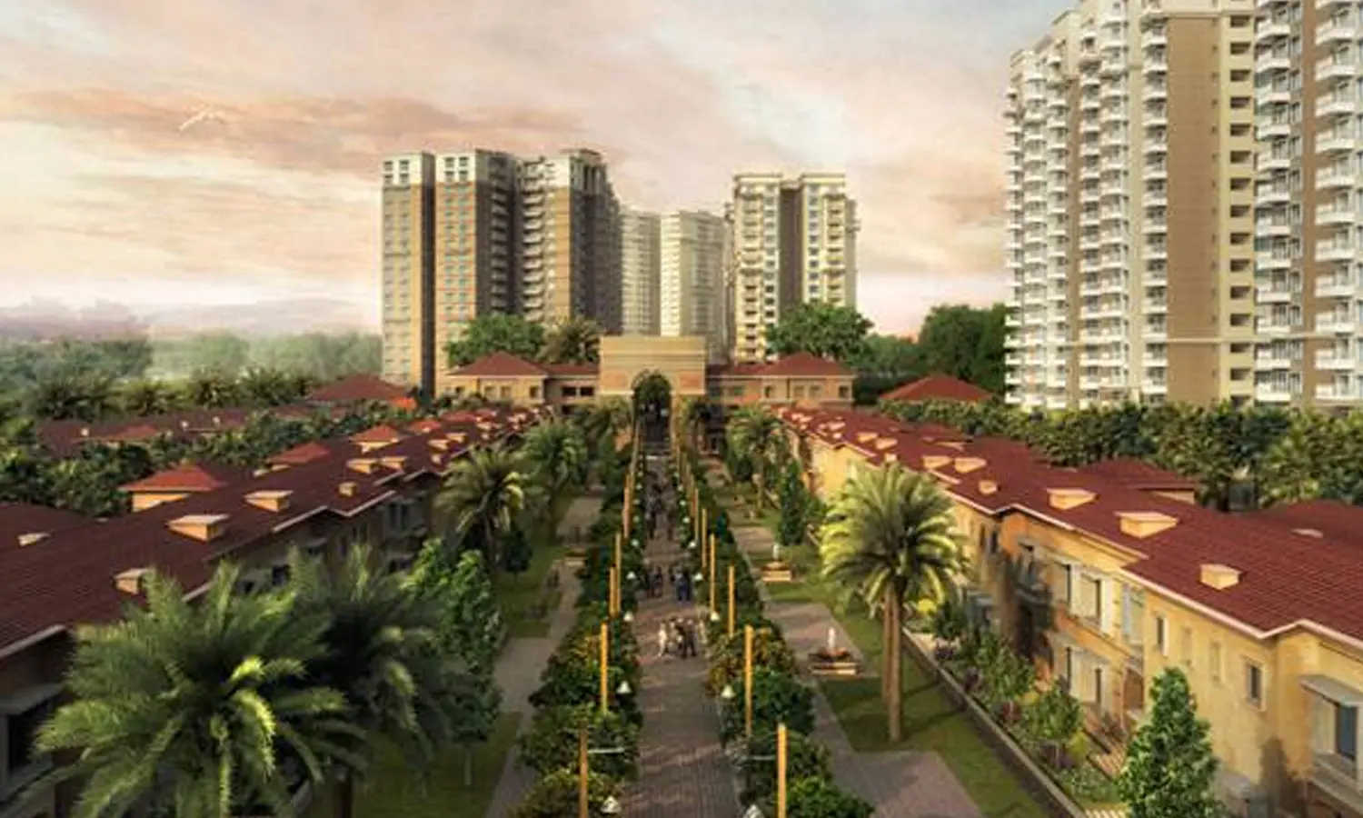Sobha City Aristos Thanisandra - Project Entrance View