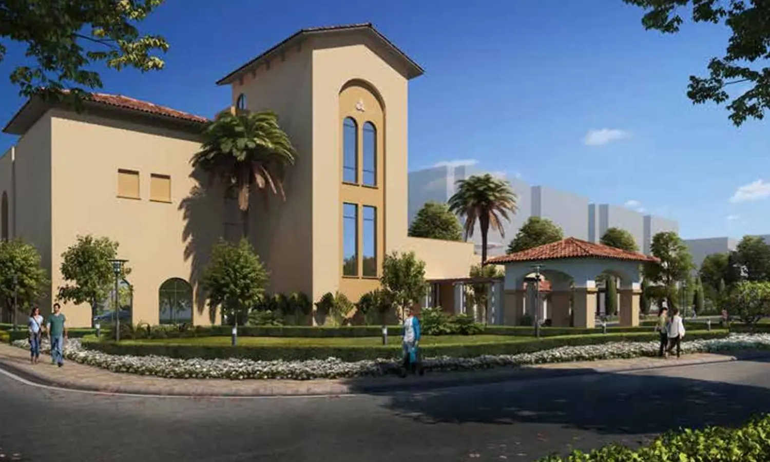 Emaar Palm Premier Sector 49 Gurgaon - Project Entrance View