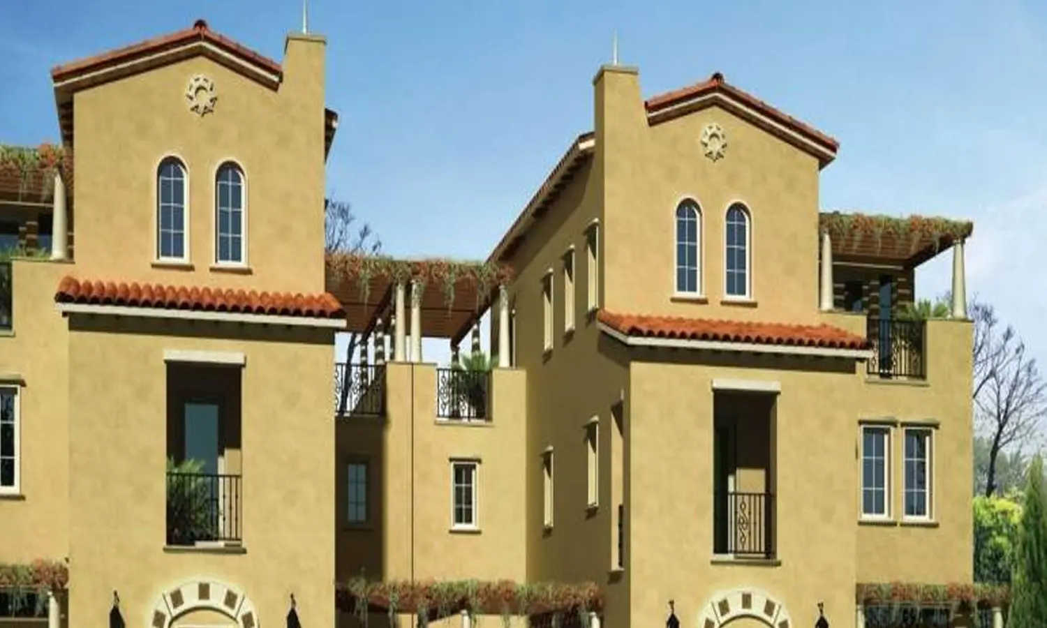 Emaar Spanish Villa Sector 65 Gurgaon - Project Entrance View 3