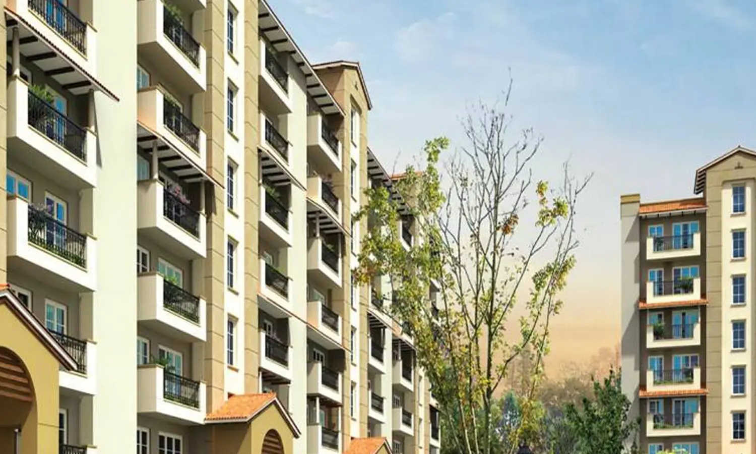 Emaar Palm Hills Sector 77 Gurgaon - Elevation 3
