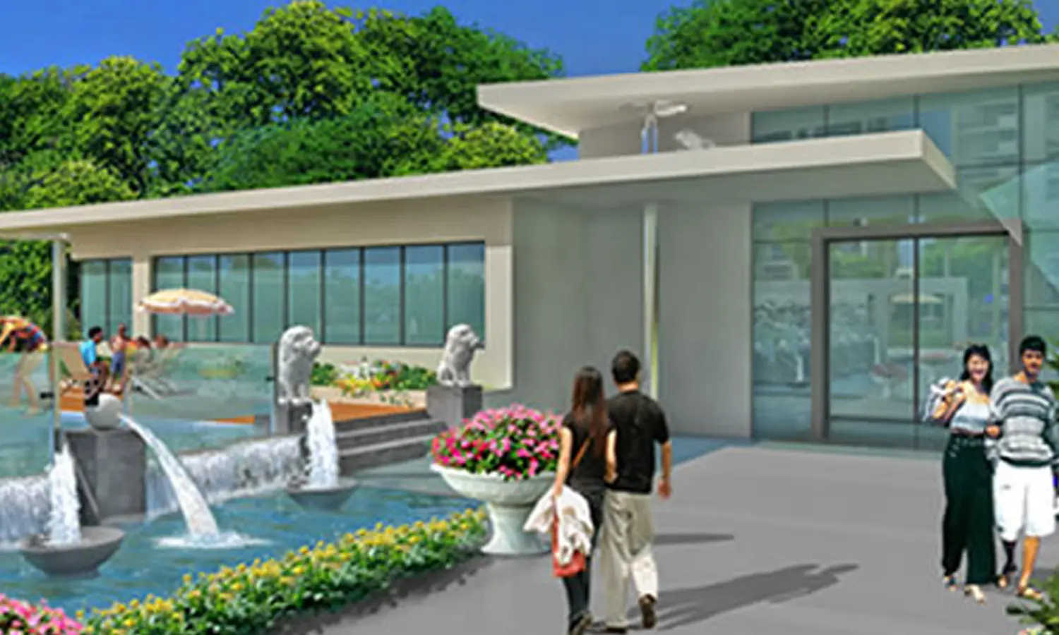 Pride Aloma County Baner - Project Entrance View