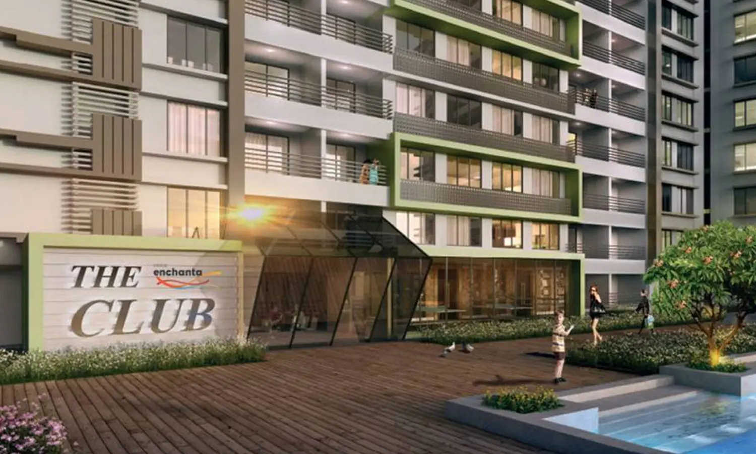 Pride Enchanta II Vijayanagar - Project Entrance View