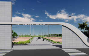 Radiance Residencia - Project Front View