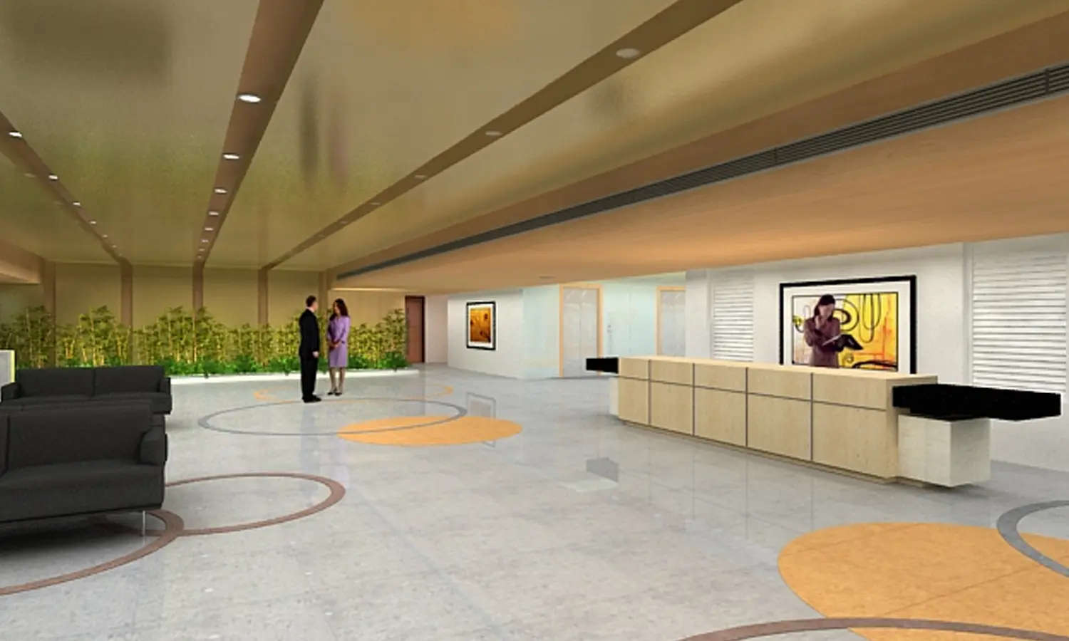 Tower Entrance Lobby