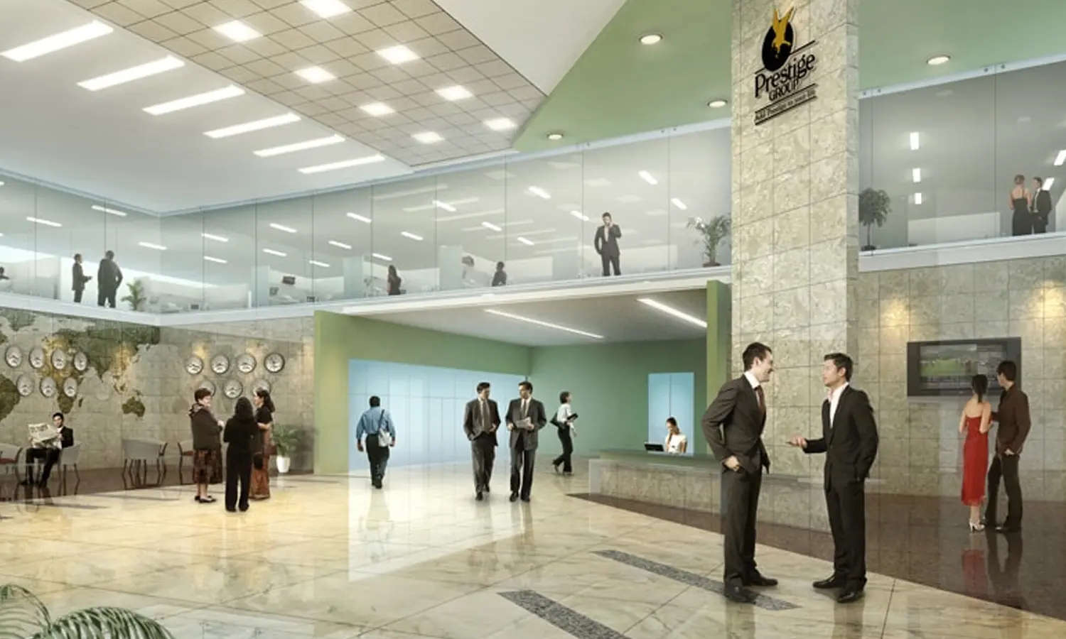 Tower Entrance Lobby