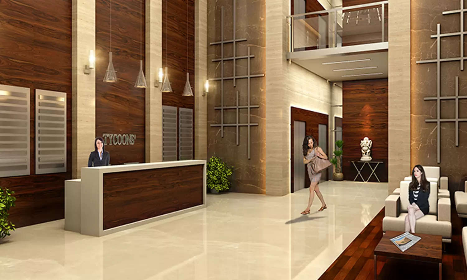 Tower Entrance Lobby