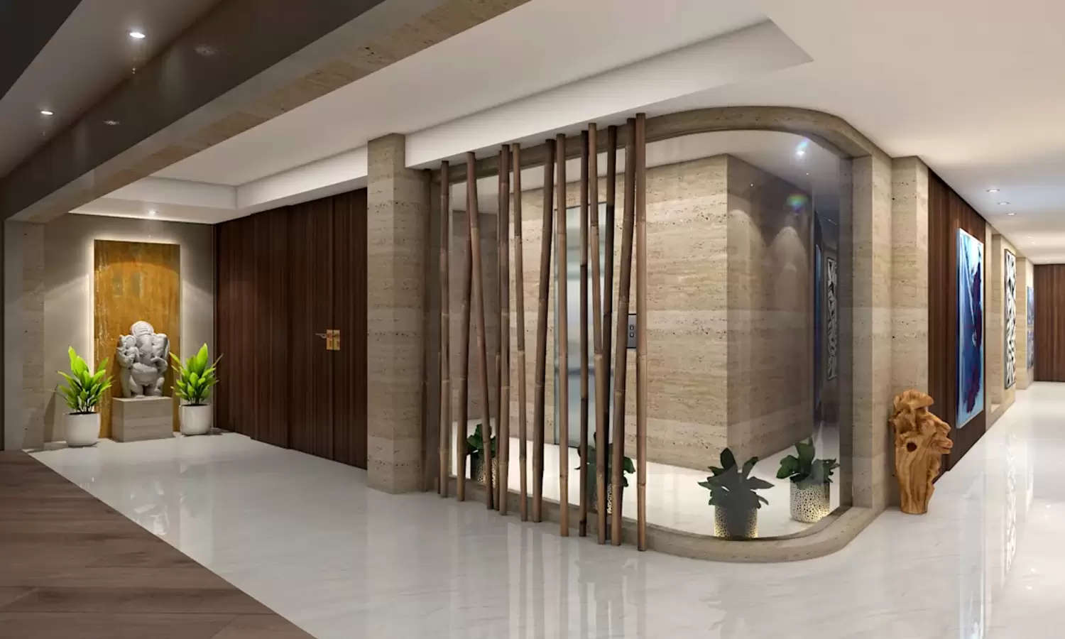 Tower Entrance Lobby