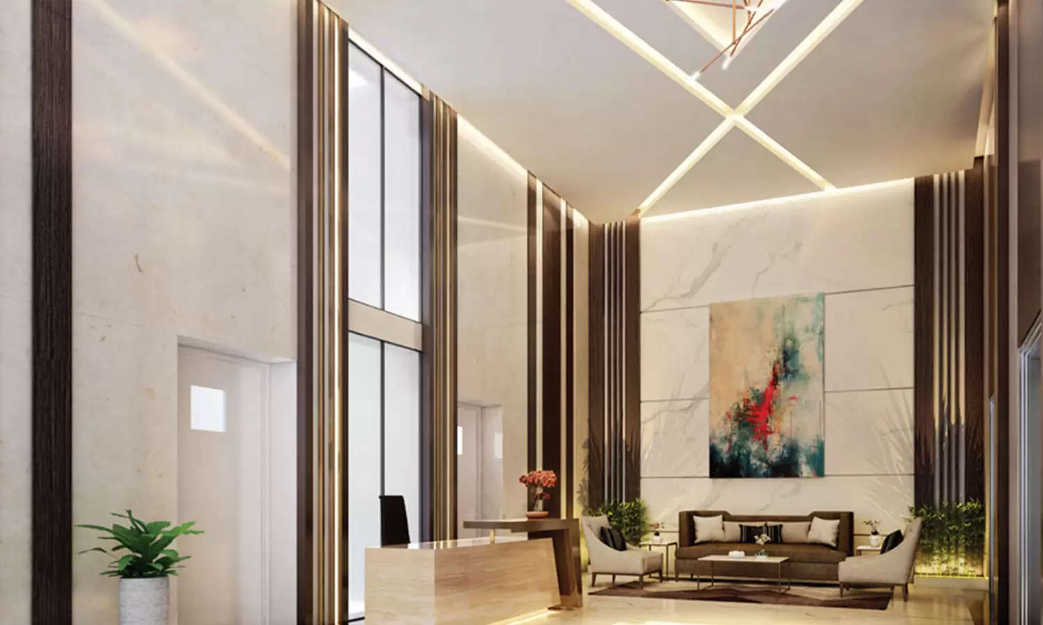 Tower Entrance Lobby