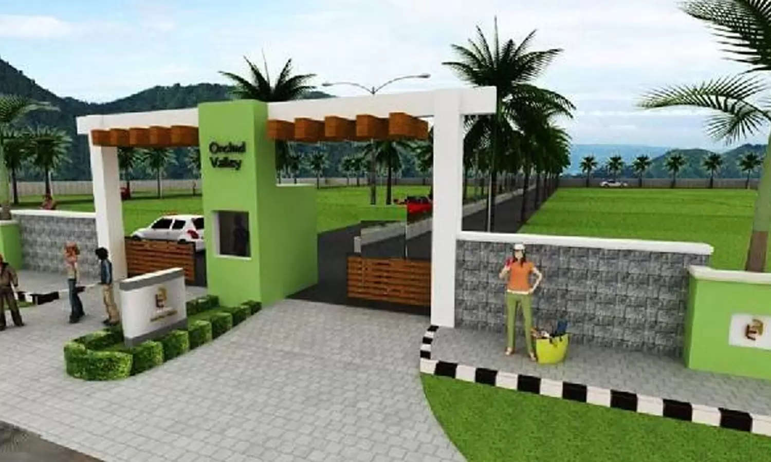 Project Entrance View