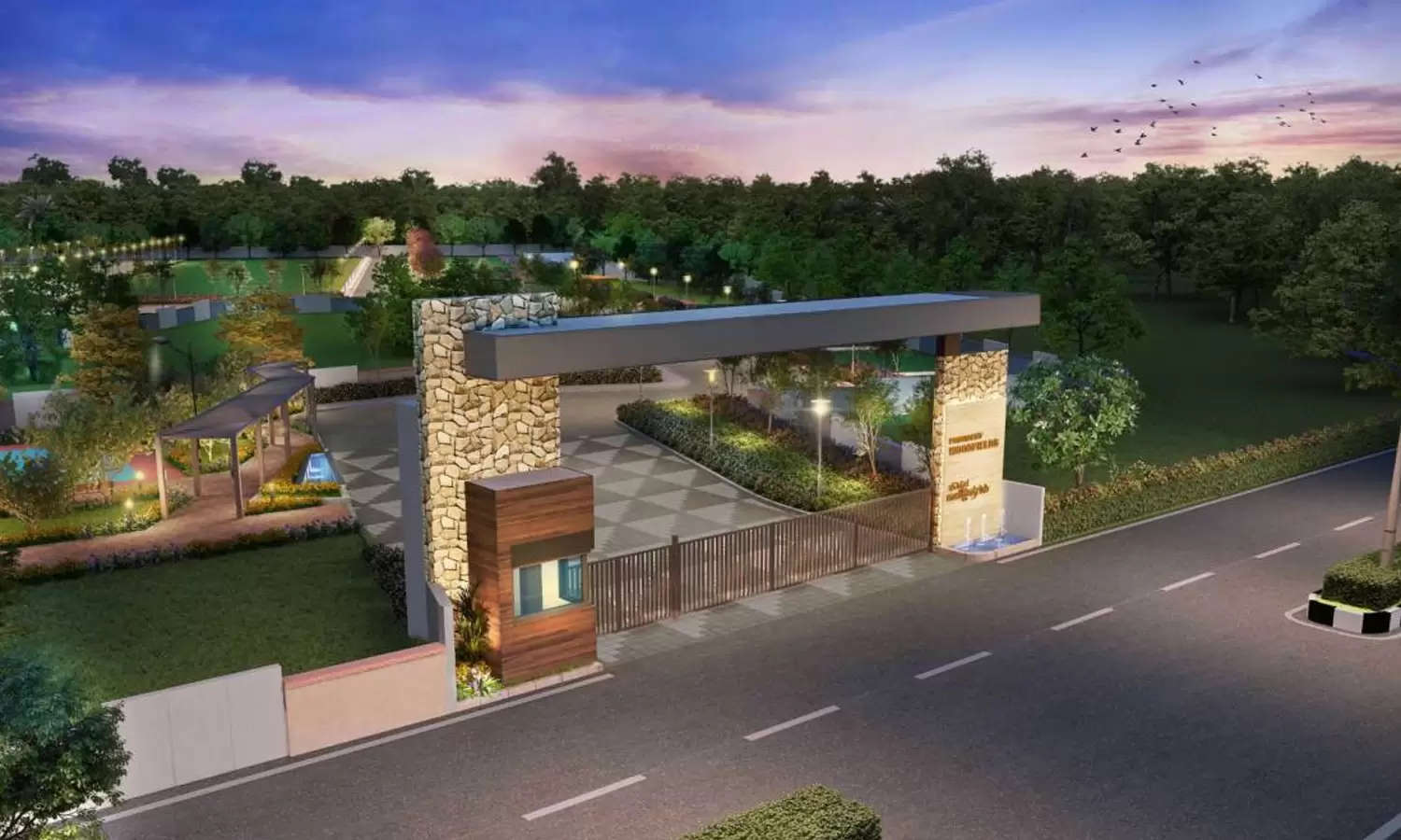 Project Entrance View