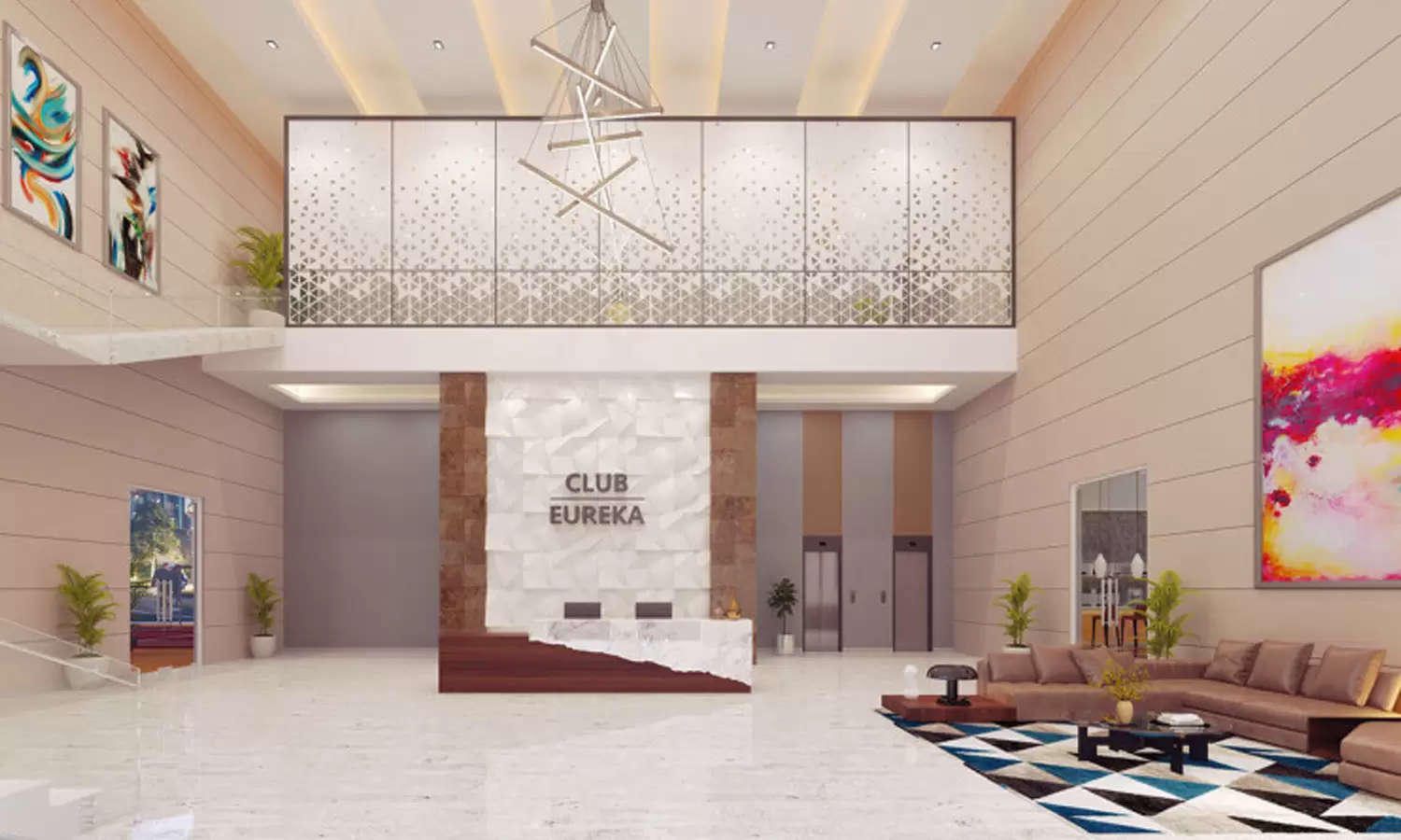 Tower Entrance Lobby