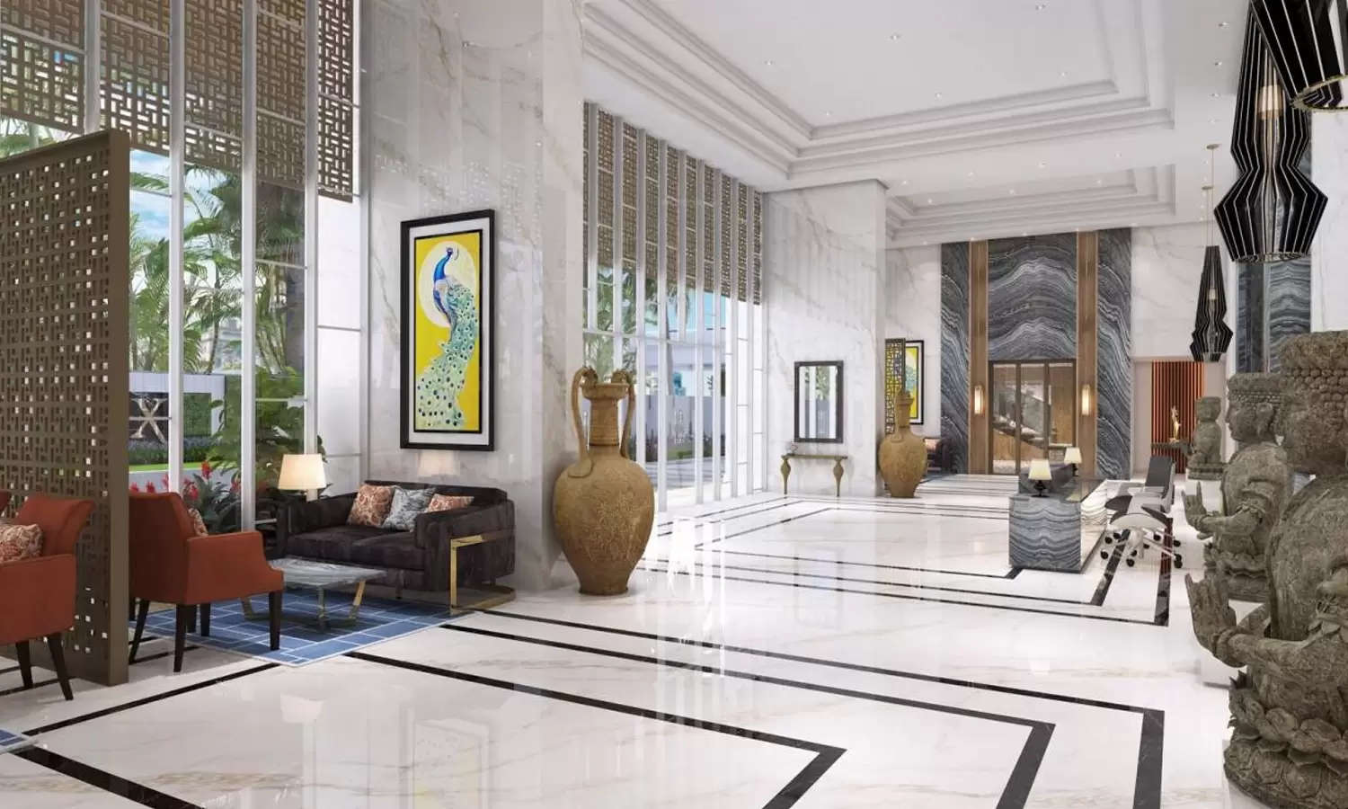 Tower Entrance Lobby
