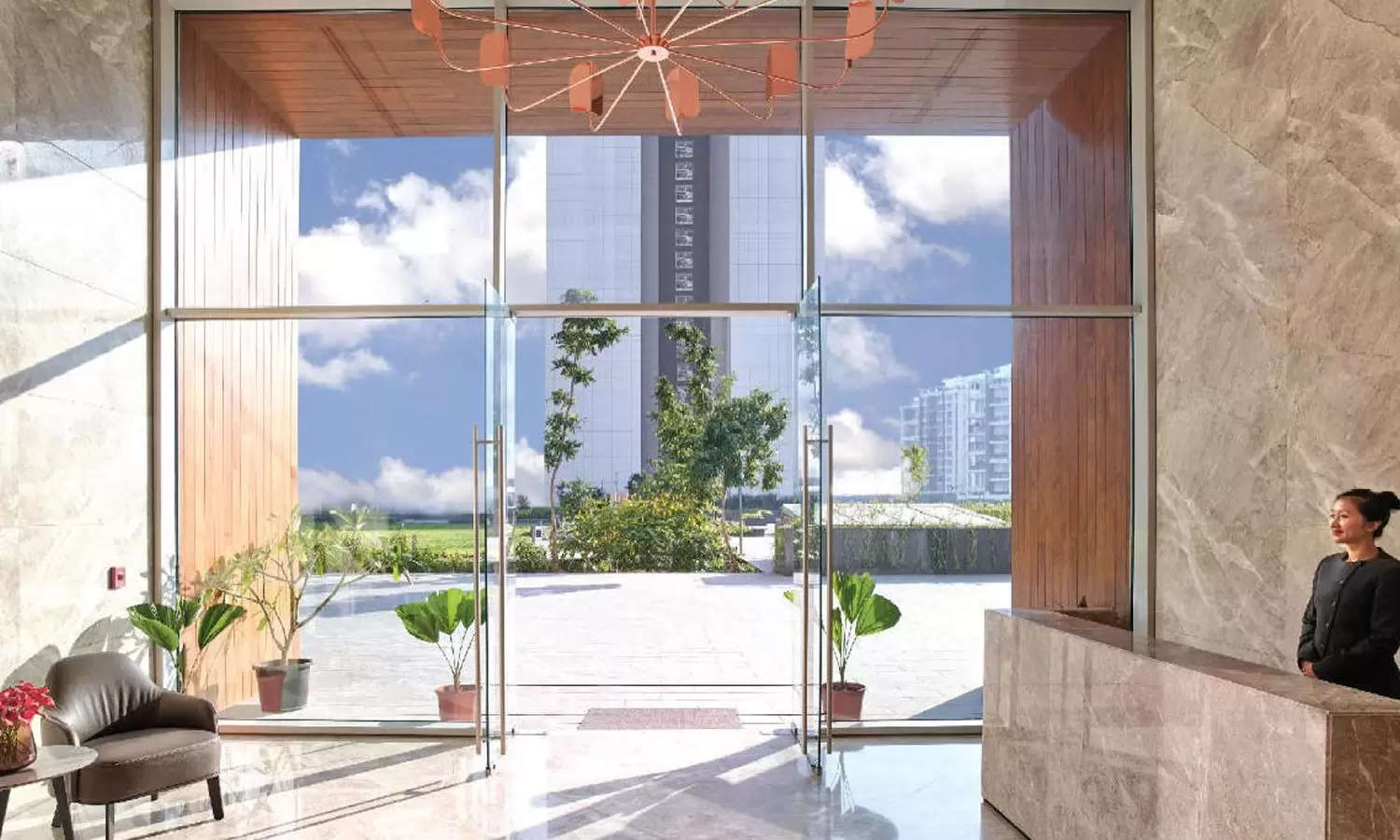 Tower Entrance Lobby