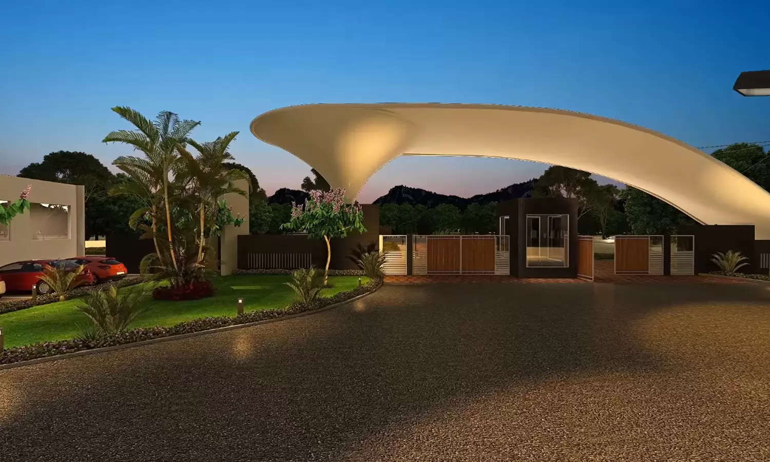 Project Entrance View