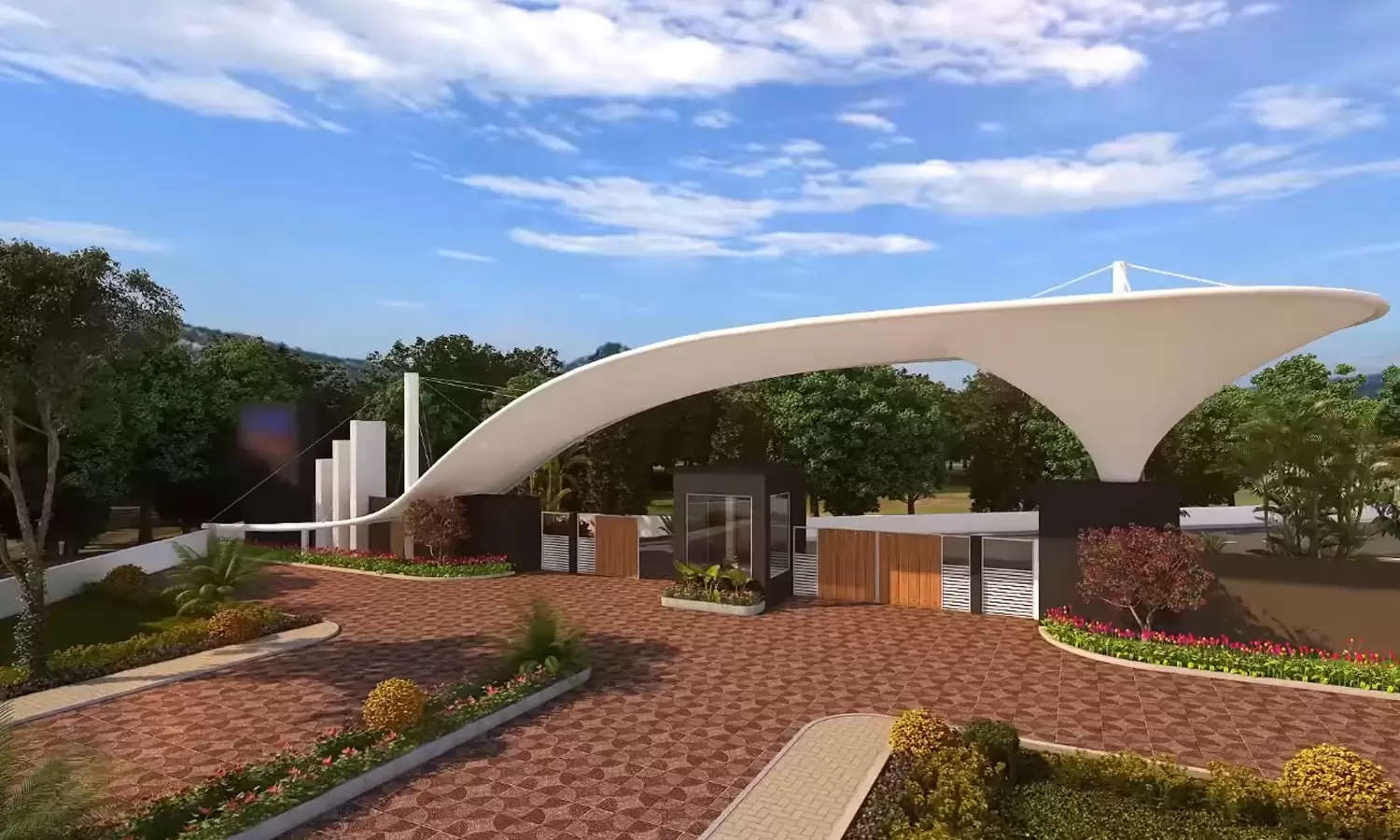 Project Entrance View