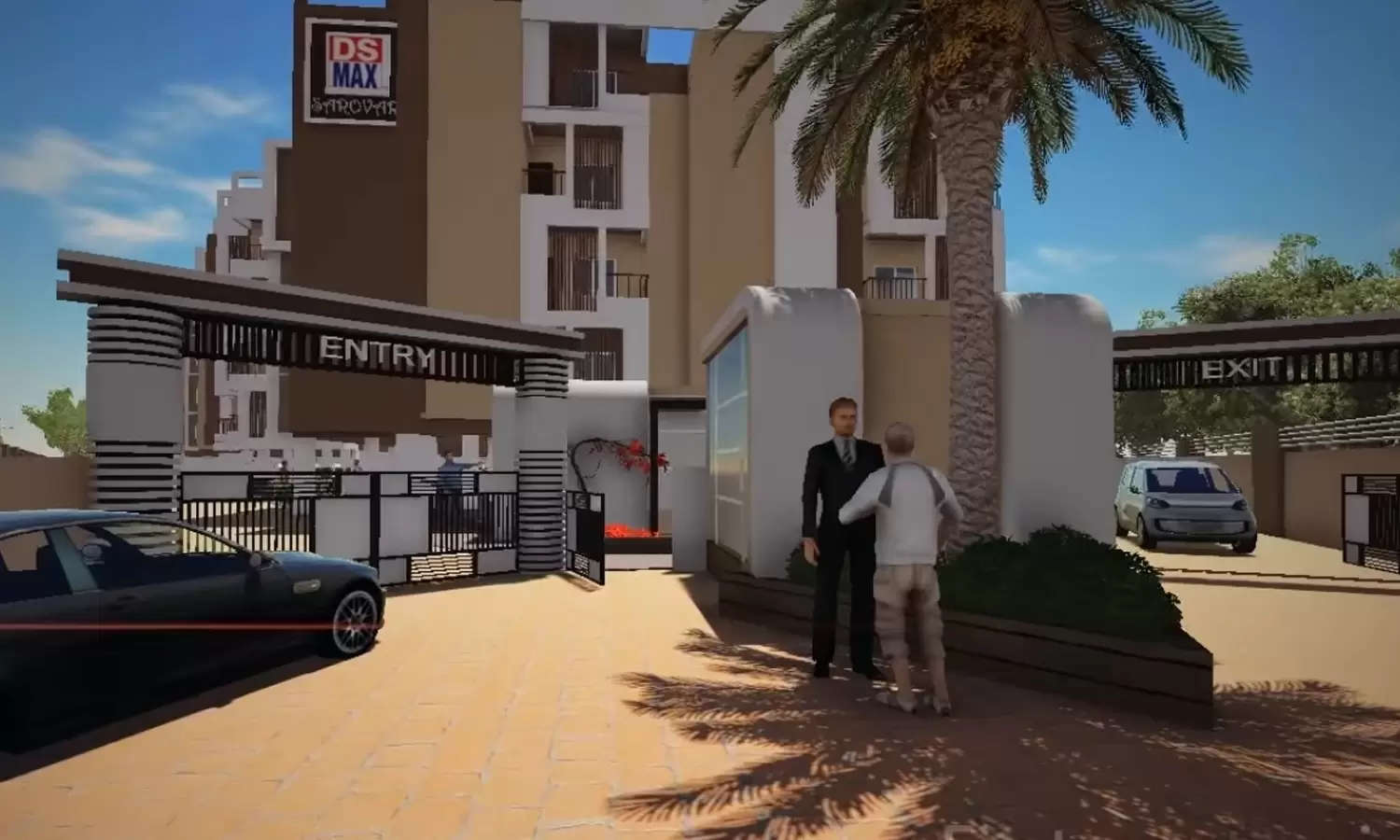 Project Entrance View
