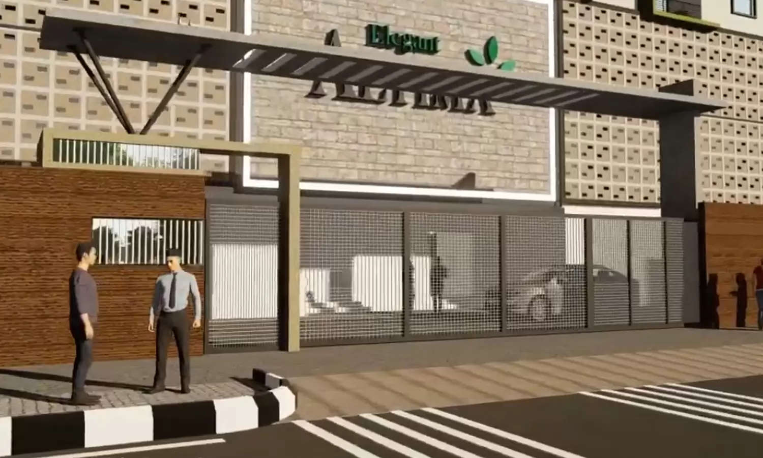 Project Entrance View