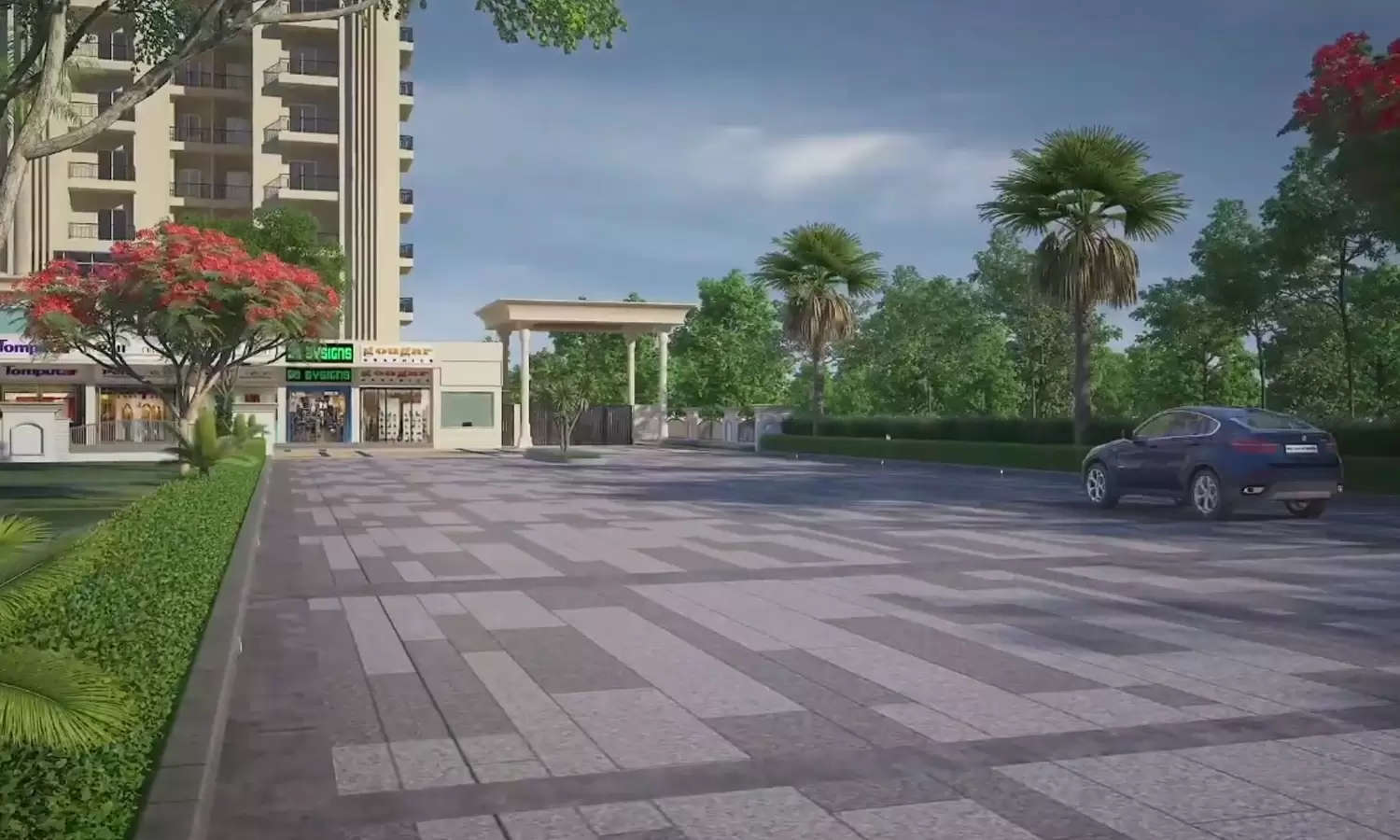 Project Entrance View