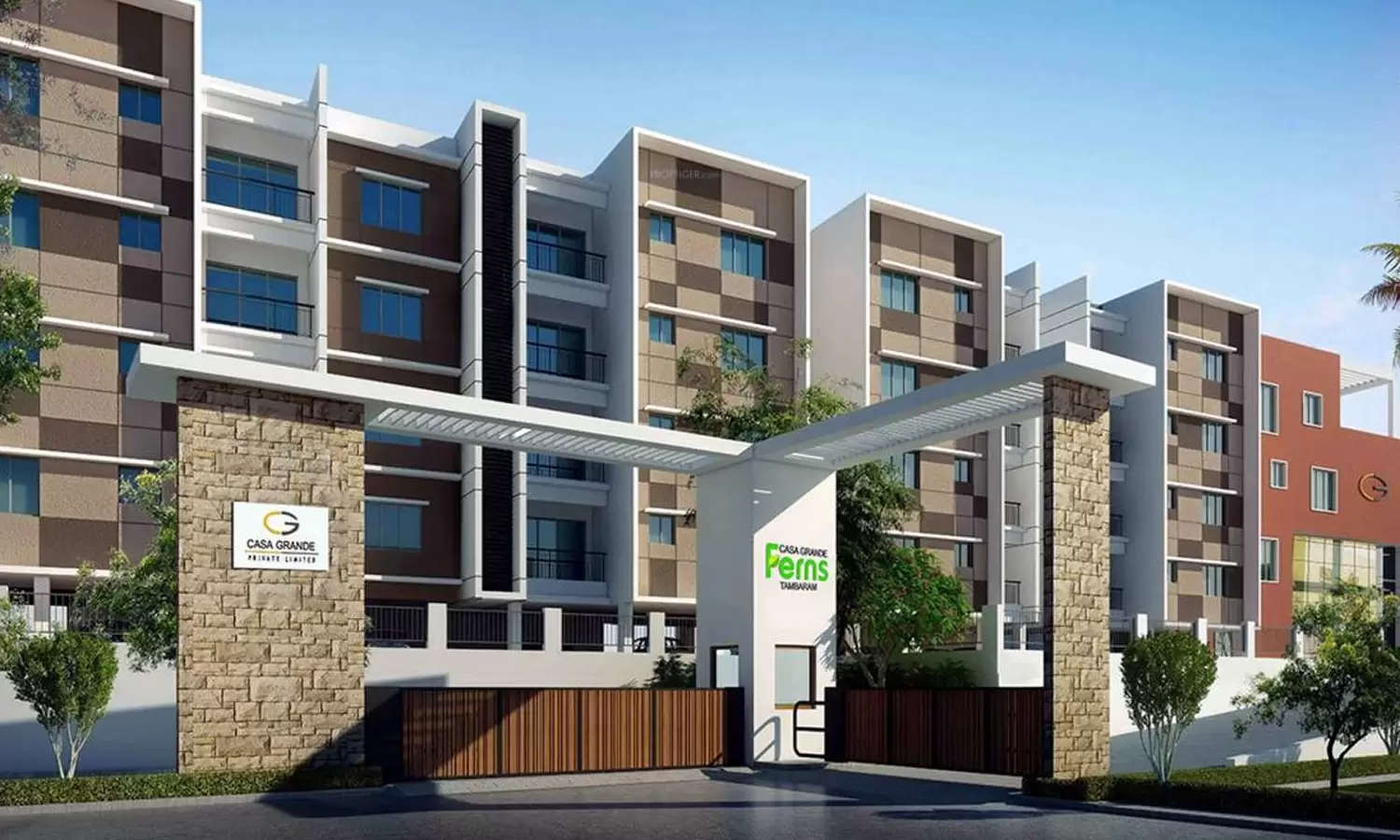 Project Entrance View
