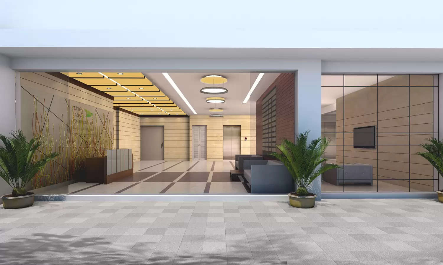 Tower Entrance Lobby