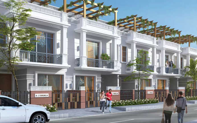 Aero Villas 7th Parkview Gaur Yamuna City Greater Noida - Elevation