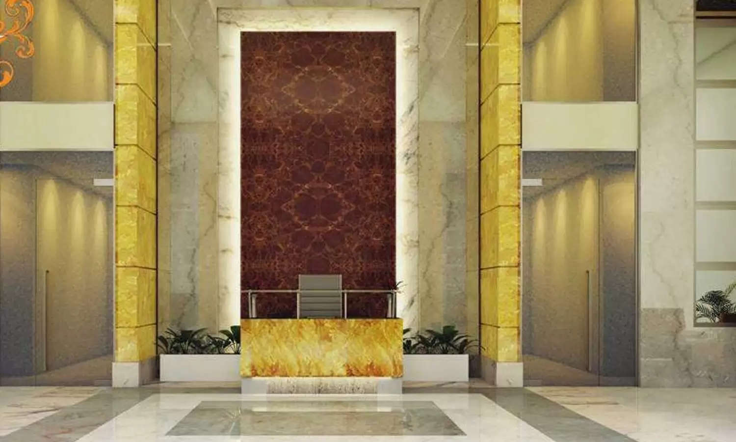 Tower Entrance Lobby