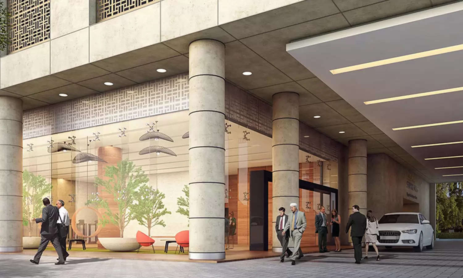 Tower Entrance Lobby