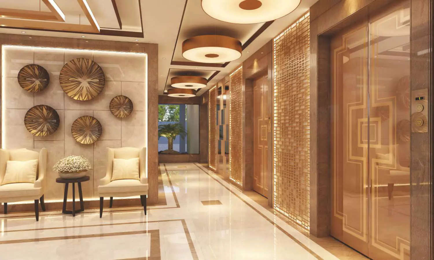 Tower Entrance Lobby