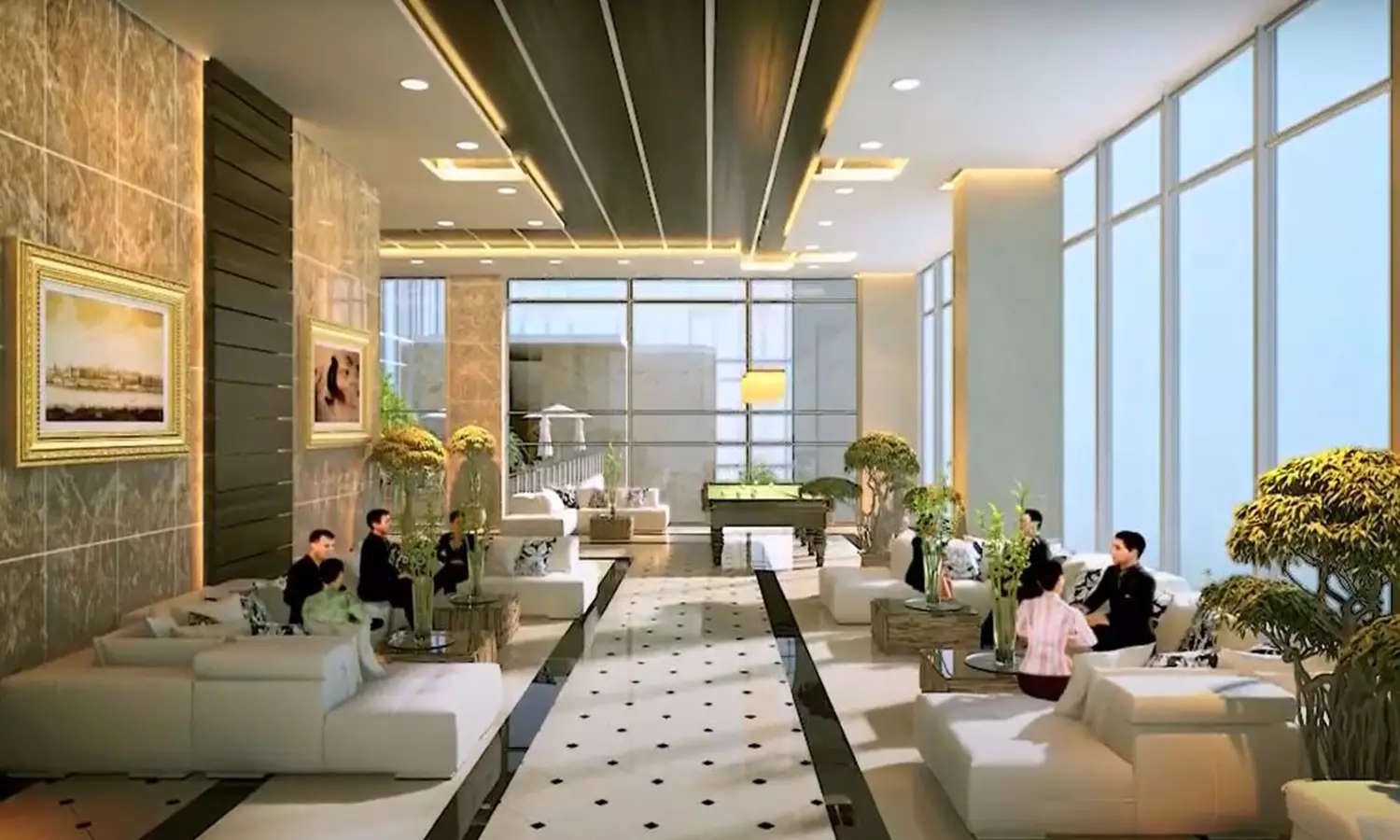 Tower Entrance Lobby