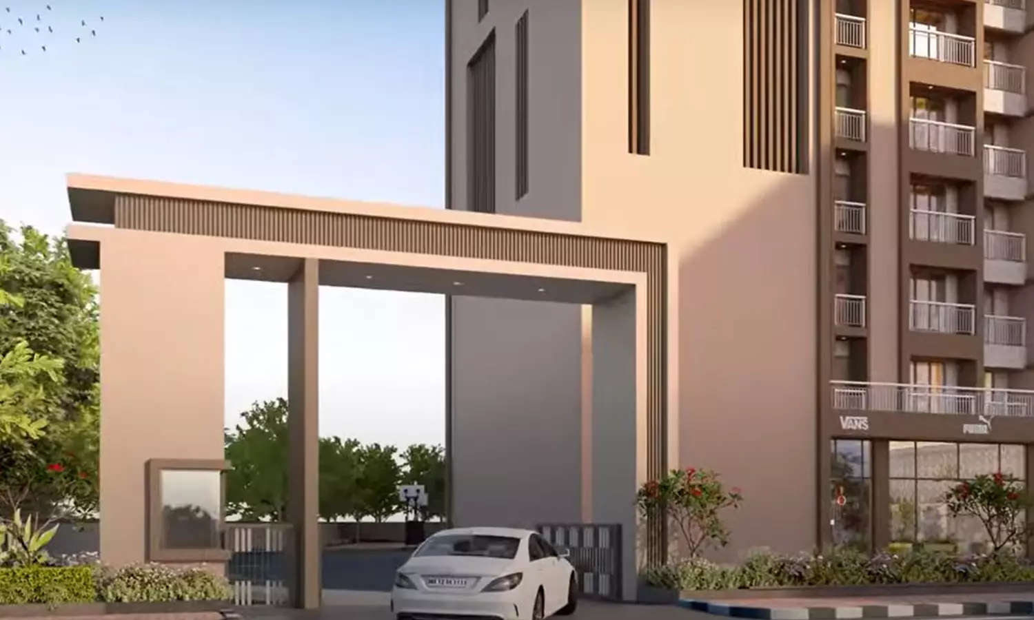 Project Entrance View