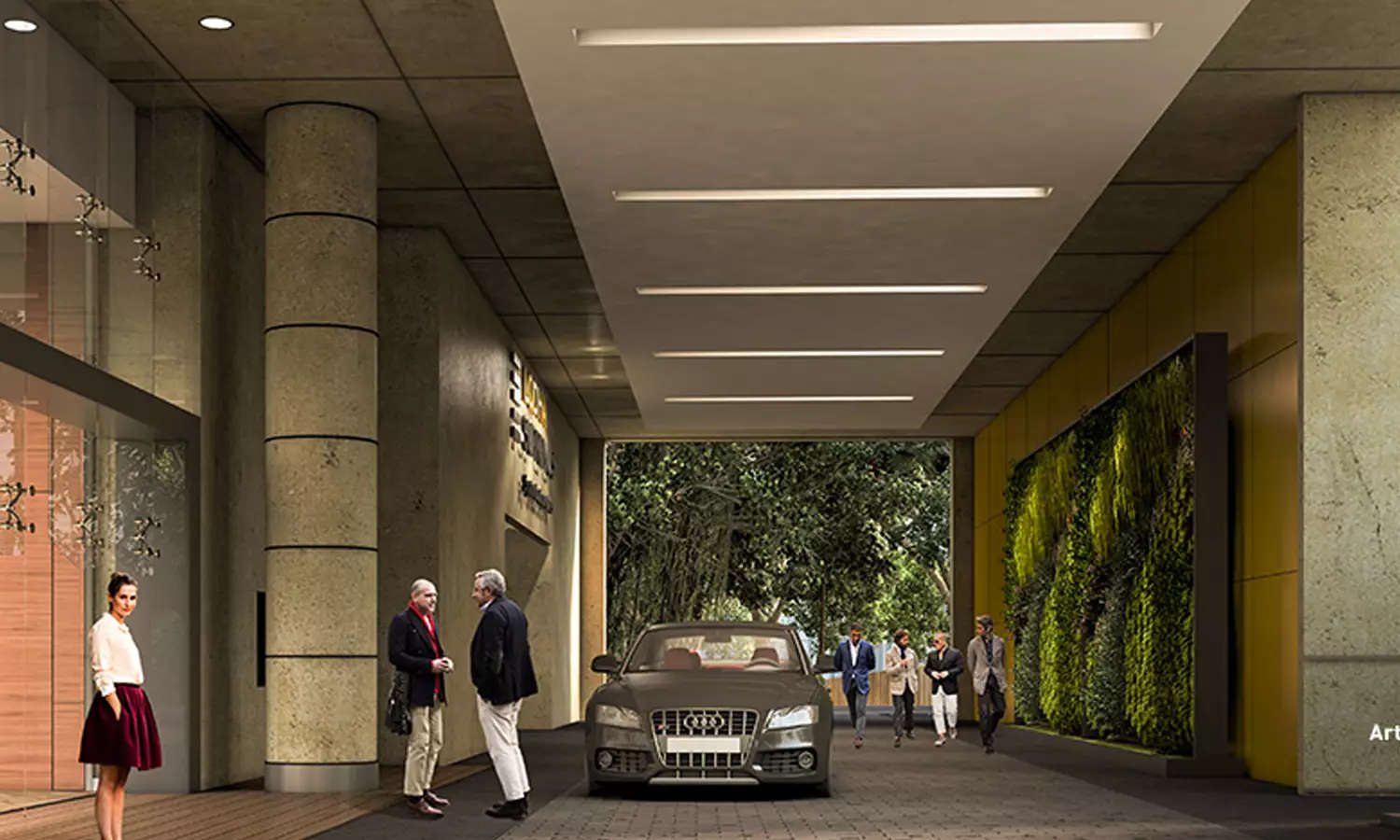 Project Entrance View