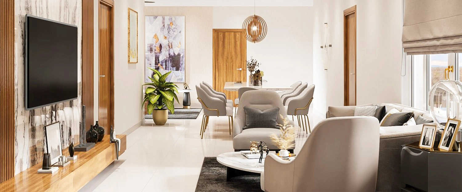 Prestige Lavender Fields Varthur - Living Room