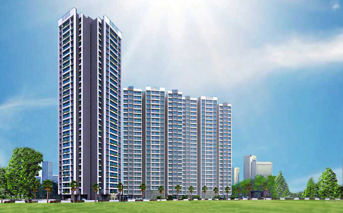 Wadhwa Platina Kolshet Road - Elevation