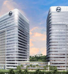 l-& t business tower