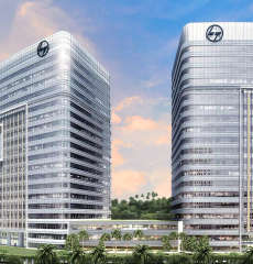 l-& t business tower