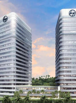 l-& t business tower