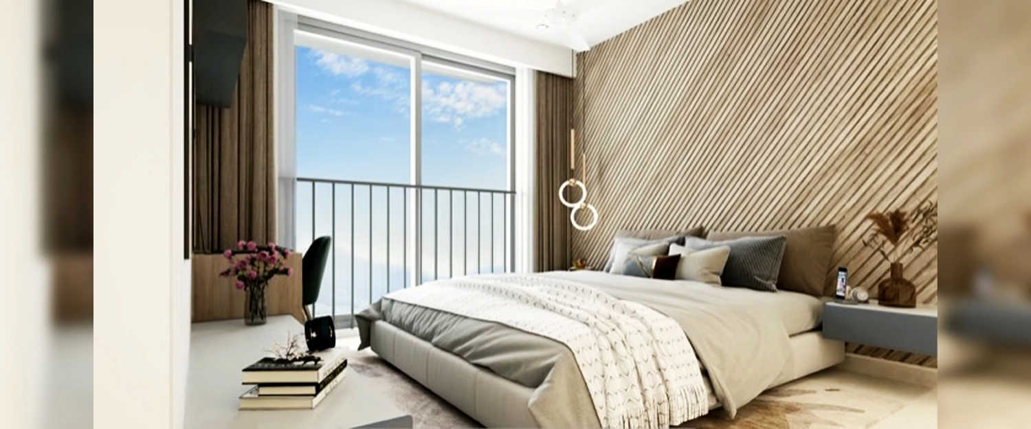Sunteck One World Naigaon - Bedroom