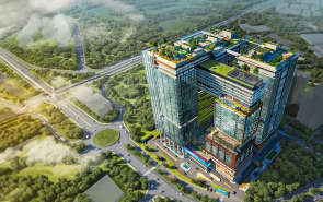 Sas Diamond Tower - Elevation