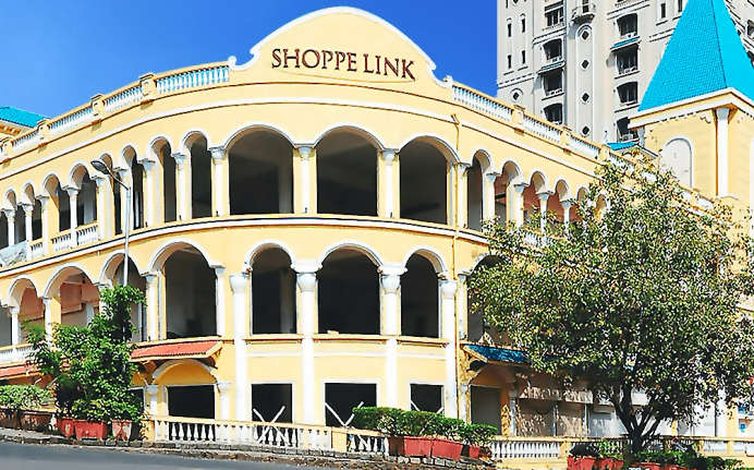 Dosti Acers Shoppe Link - Elevation