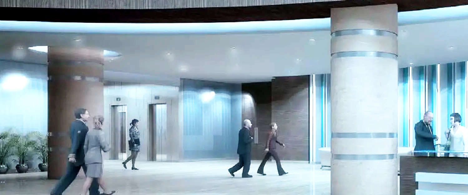 Tower Entrance Lobby