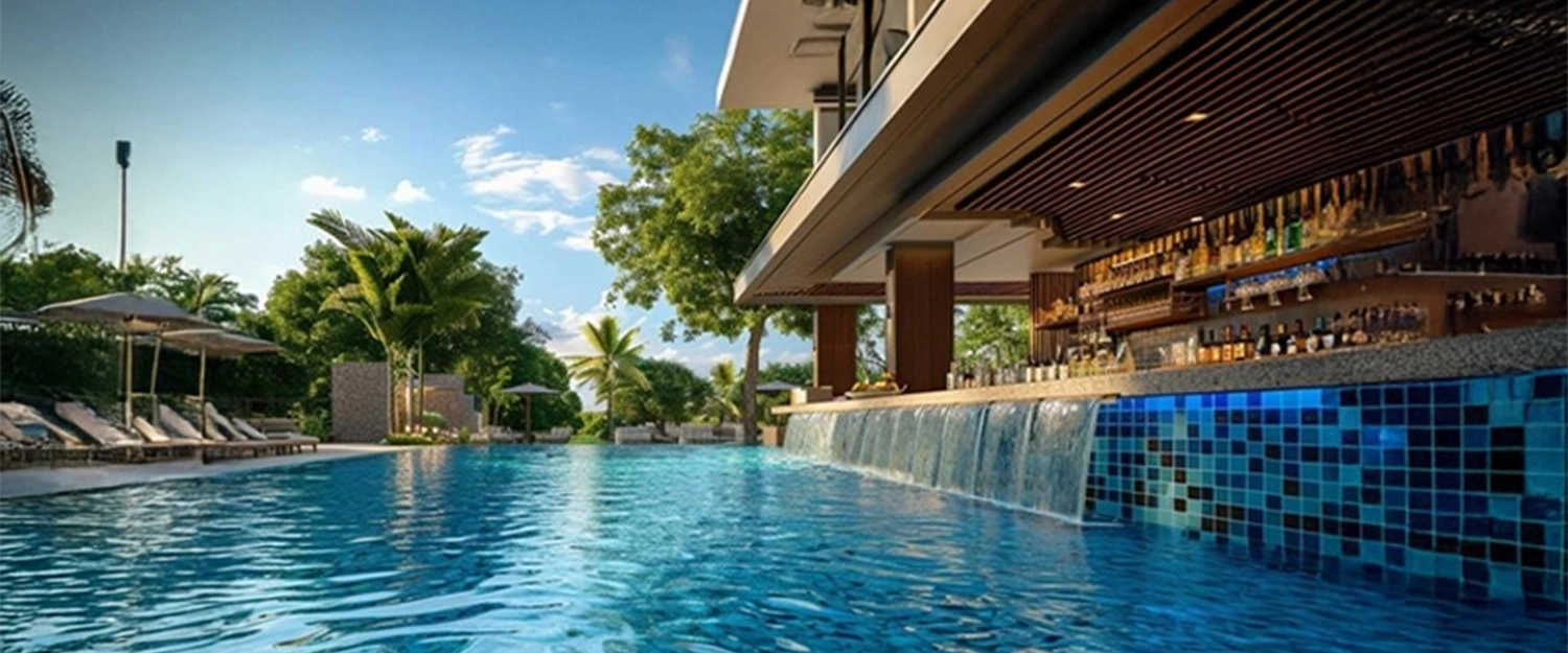 Pacifica Pride Towers Padur - Swimming Pool