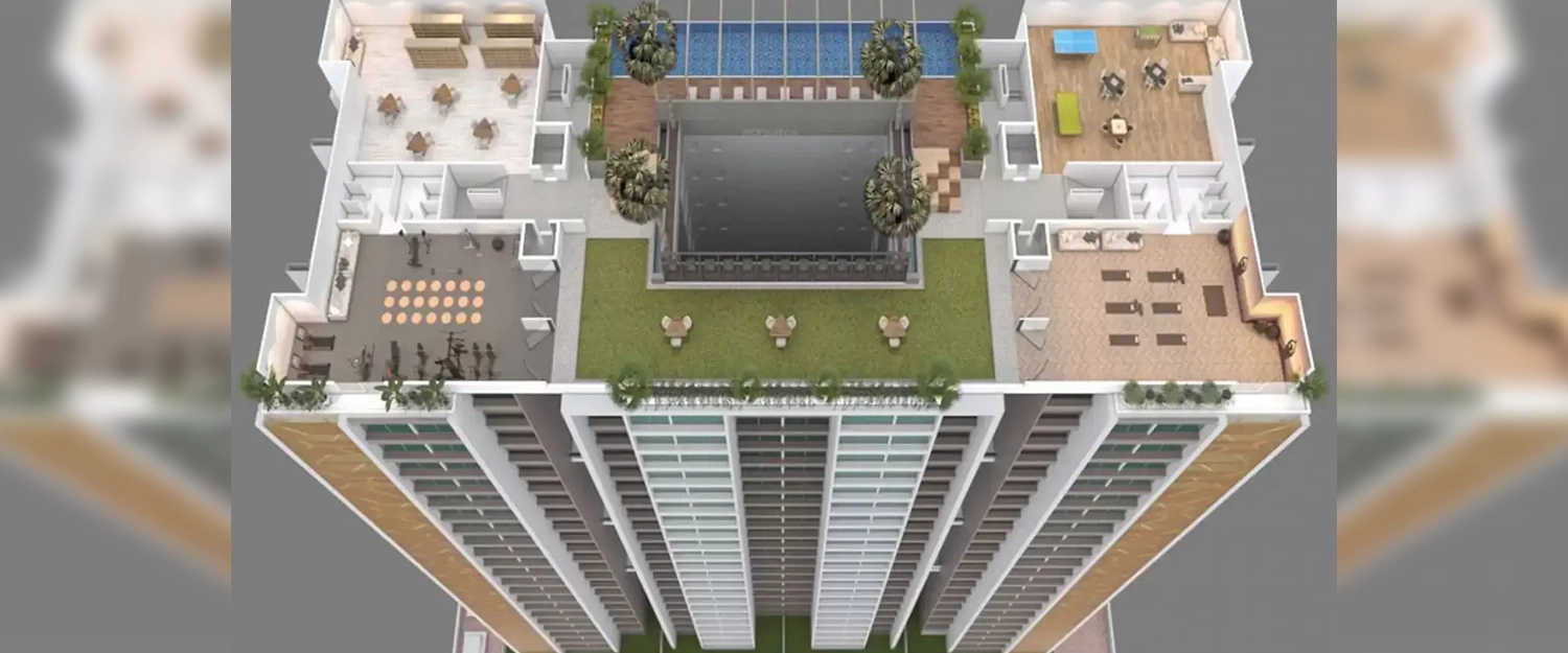 Mantra Codename Infinity Mundhwa - Top Floor Plan