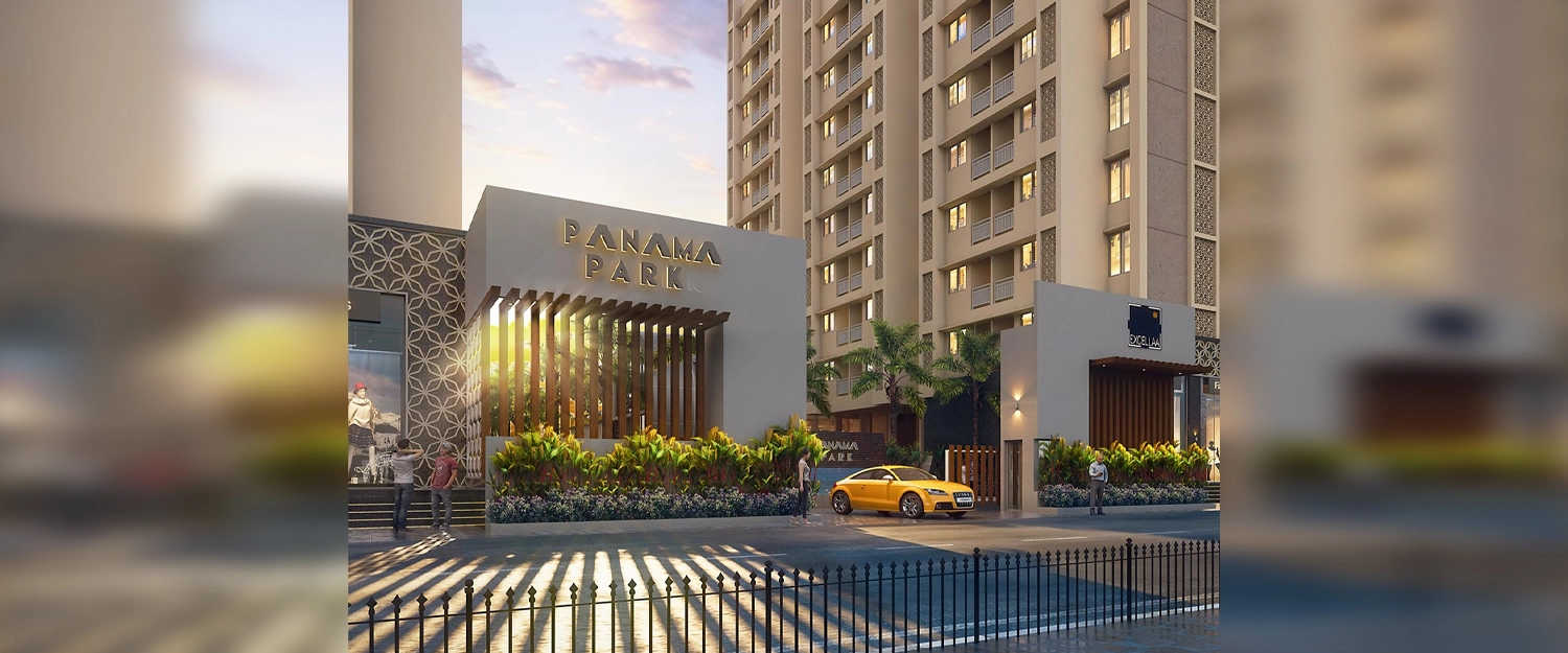 Excellaa Panama Park Lohegaon - Project Entrance View