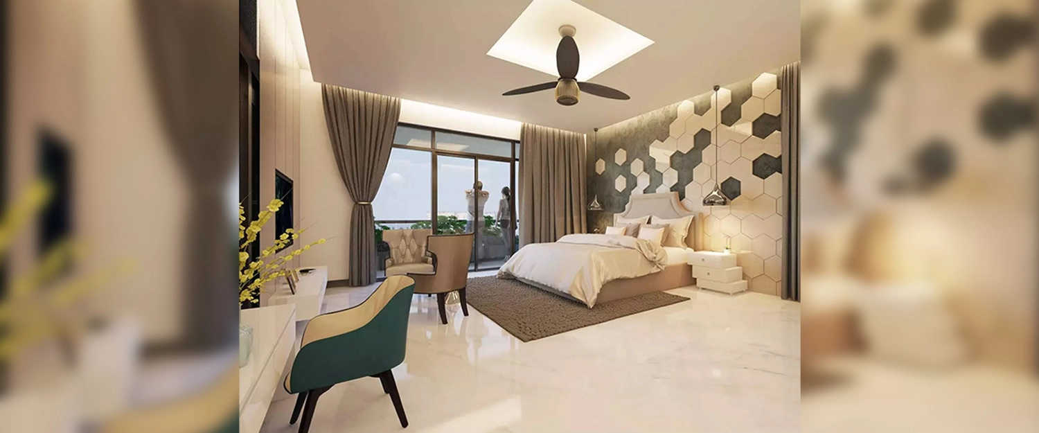 Sobha Codename Regal Blue Somajiguda - Bedroom