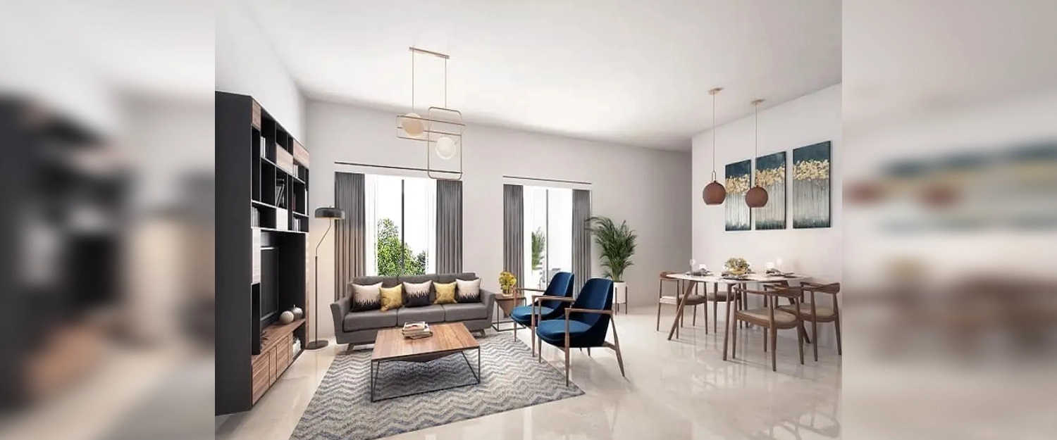 Pride Purple Park Astra Hinjewadi - Living Room