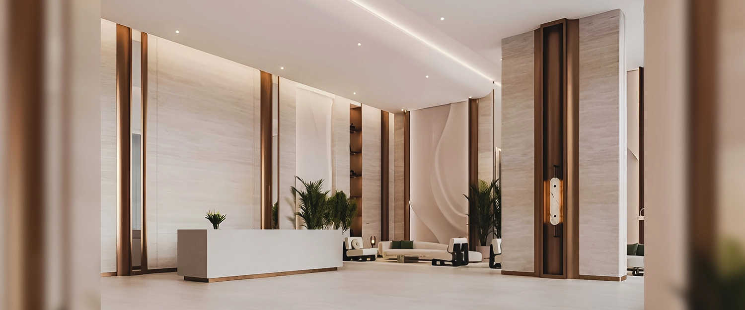 VJ Palladio Laviento Baner - Tower Entrance Lobby