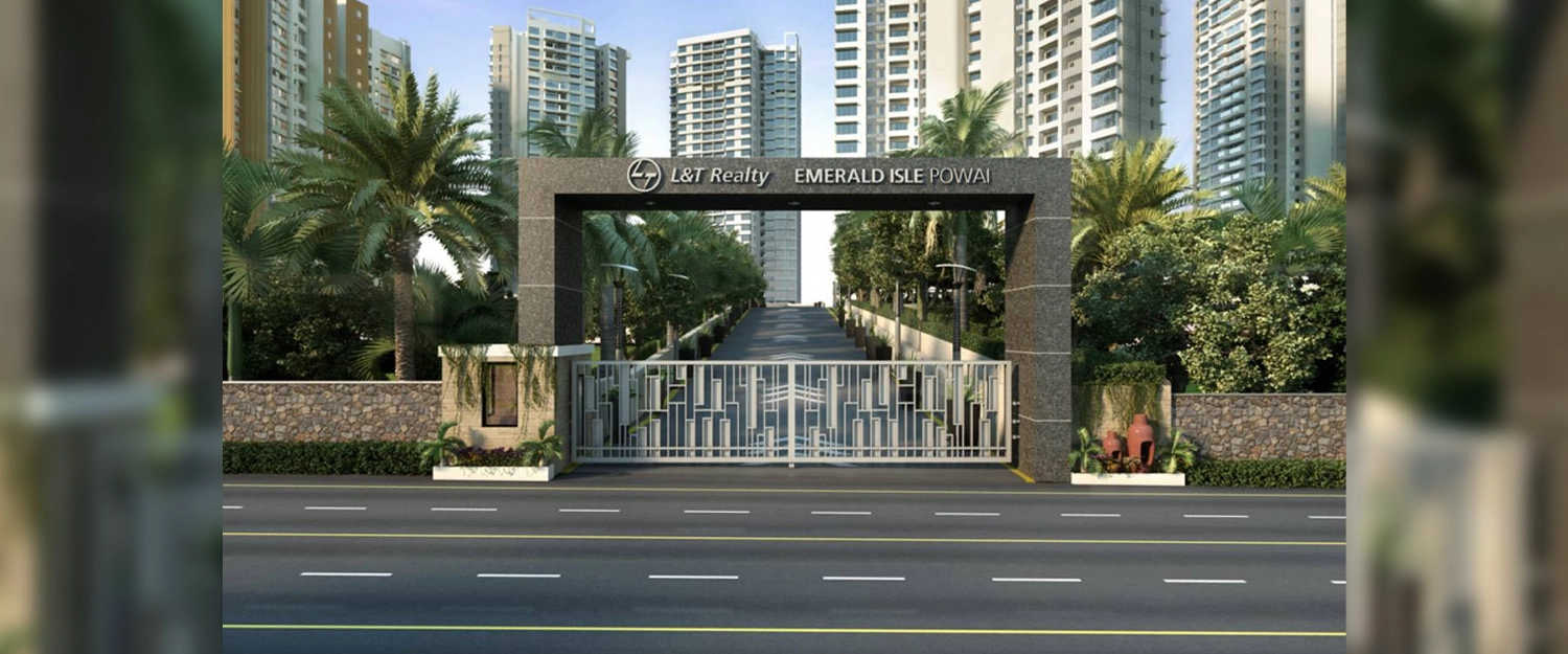 L & T Emerald Isle Powai - Project Entrance View 2