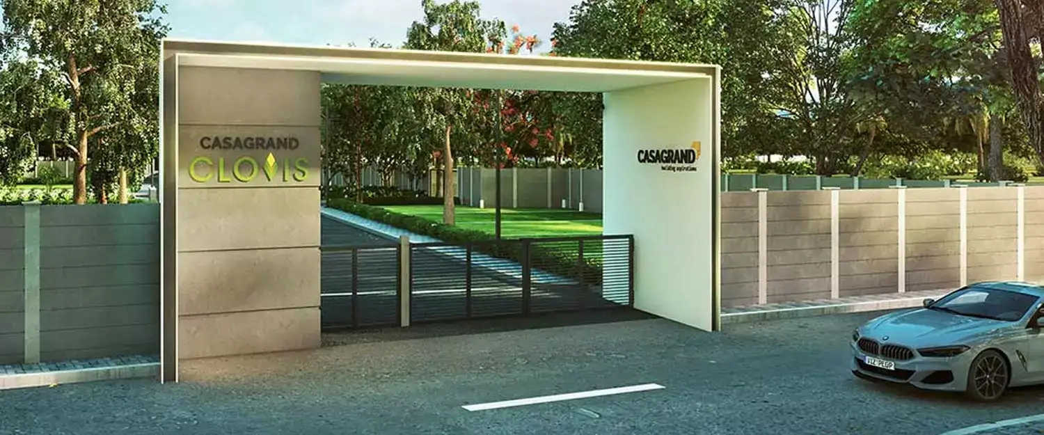 Casagrand Clovis Thaiyur - Project Entrance View