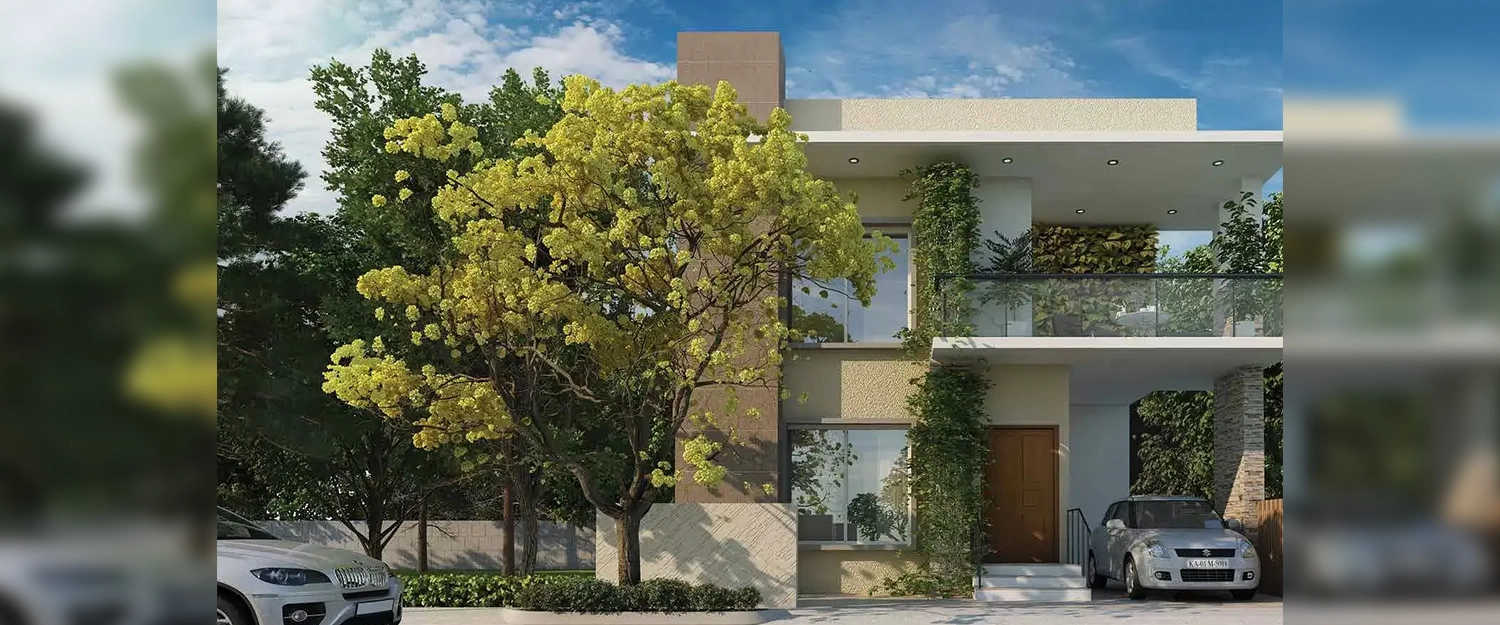 Kumari Oakville Villas Ittangur - Elevation 2