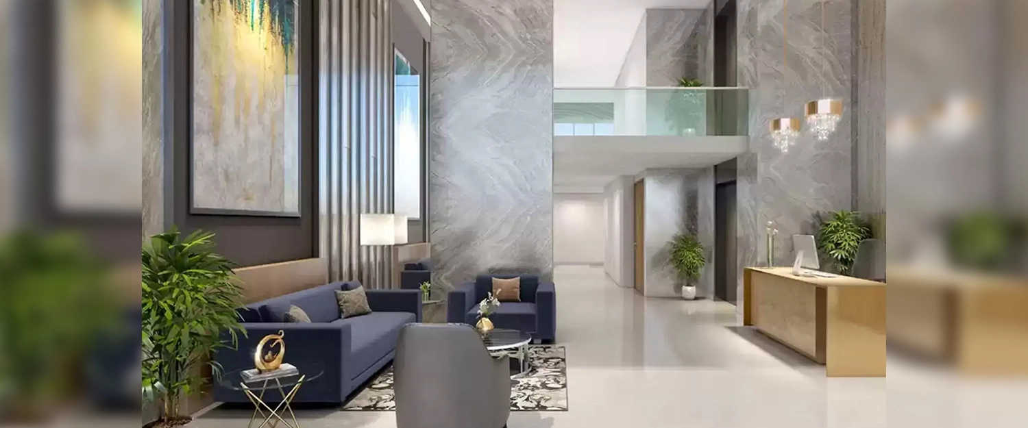 Kolte Patil Vaayu Dahisar - Tower Entrance Lobby